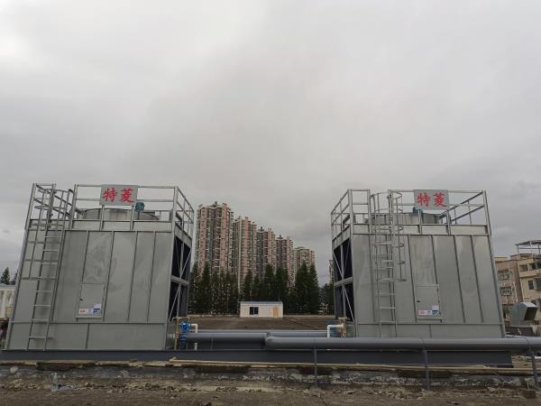 橫流式冷卻塔冬季結冰怎么辦？